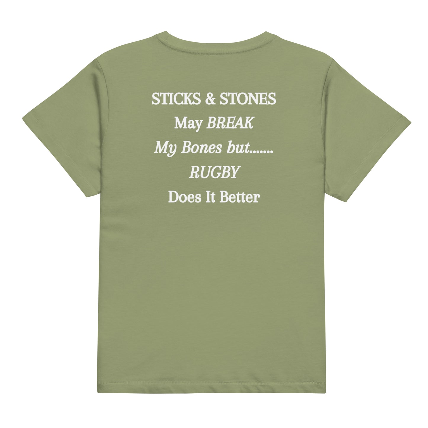 Sticks & Stones - Women’s high-waisted t-shirt